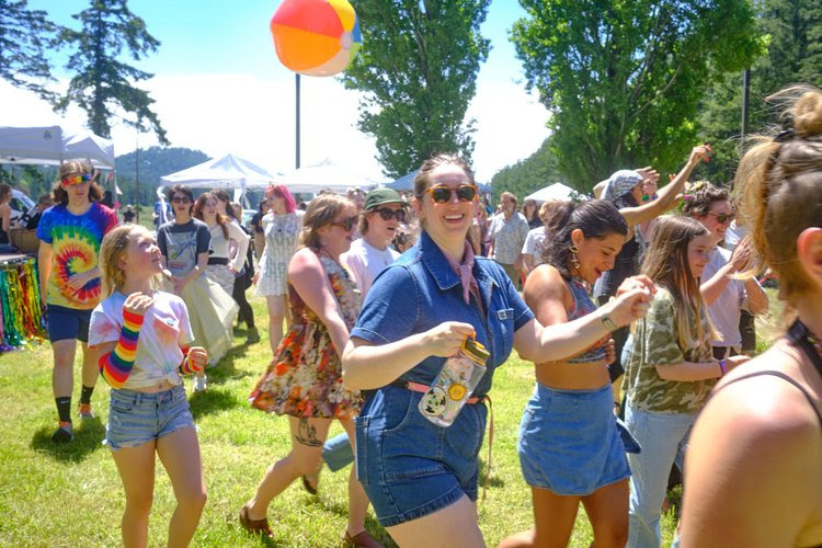 All ages gather in colorful clothing to have fun at DayFest